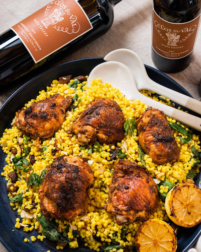 Roast Chicken with Couscous