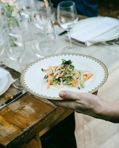 Spring Salad with Whipped Feta