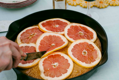 Grapefruit & Cardamom Olive Oil Cake