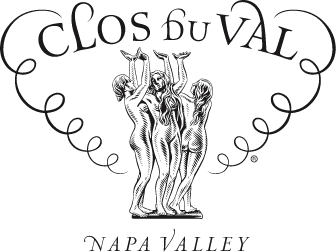 Clos du Val Trade - Clos du Val black and white logo