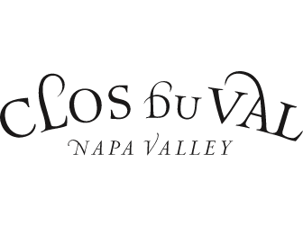 Clos du Val Trade - Black and White wordmark