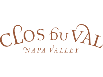 Clos du Val Trade - Terracotta wordmark